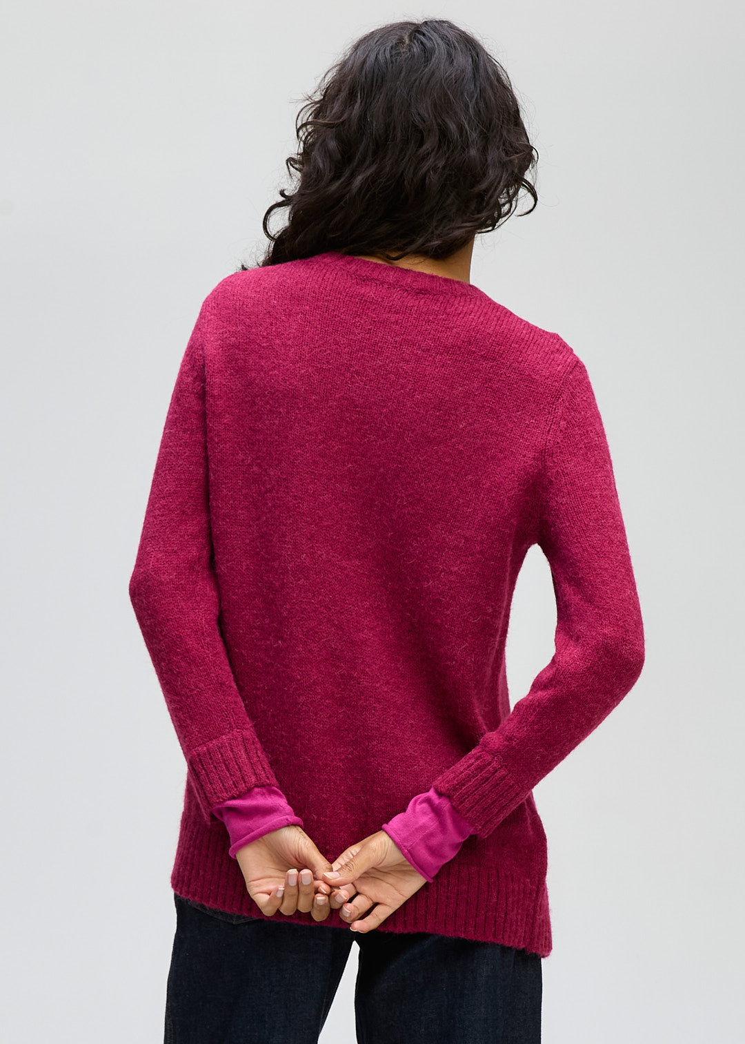 LD & Co Merino/Alpaca Fluffy Detail Jumper