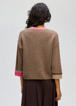 LD & Co Trim Detail Jumper - Rosewood