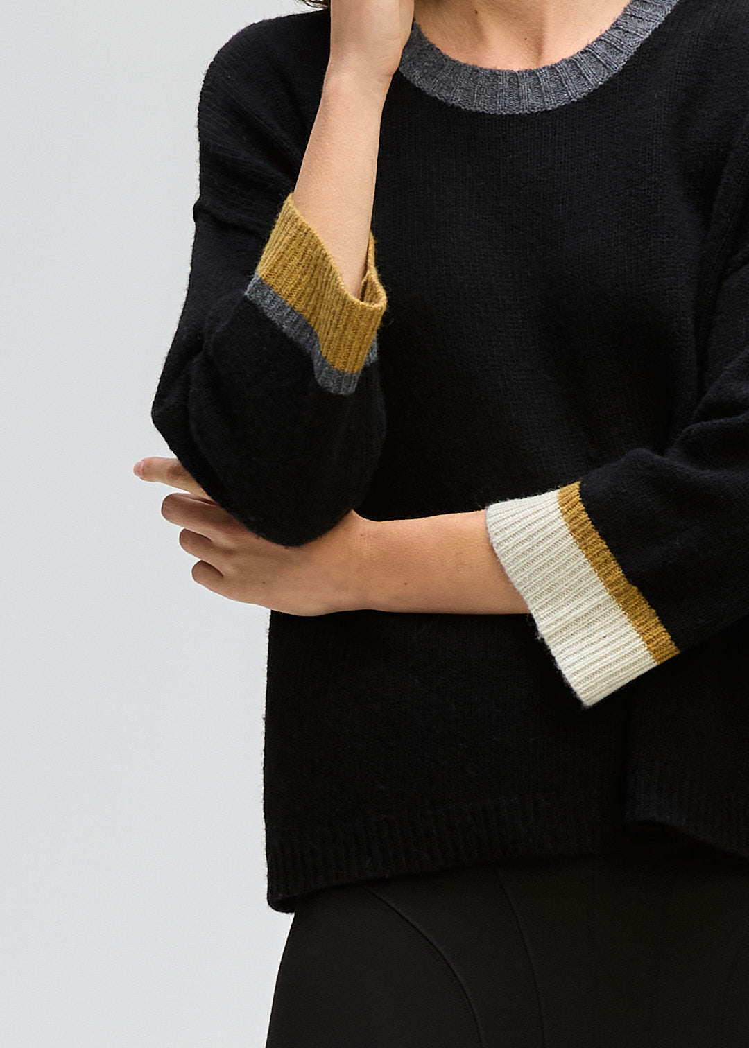 LD & Co Trim Detail Jumper - Black