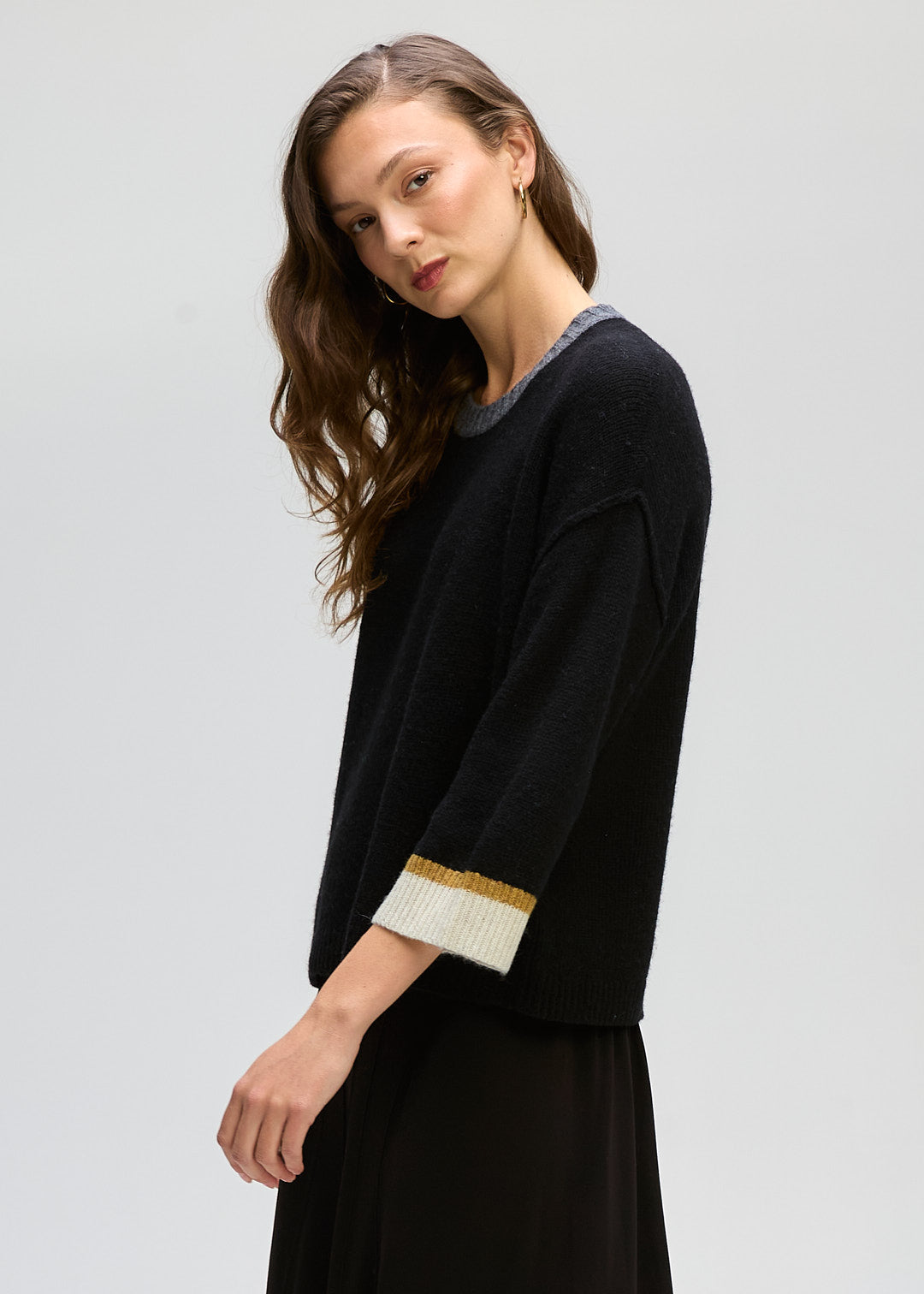 LD & Co Trim Detail Jumper - Black