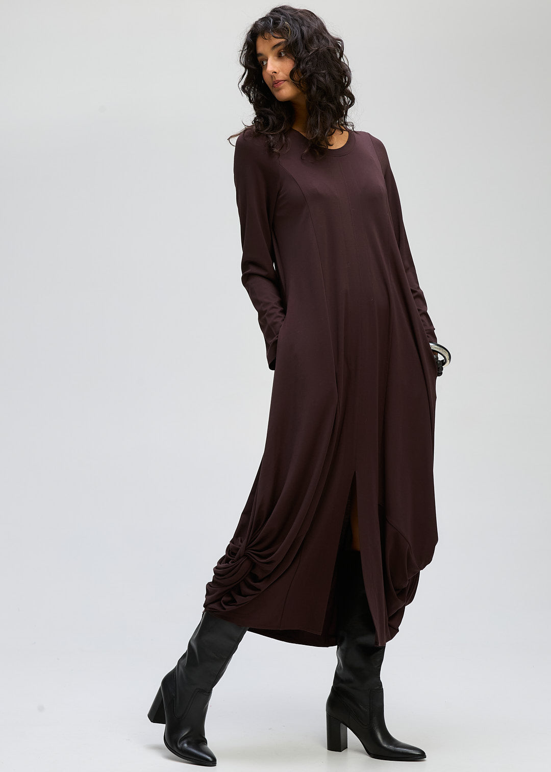 LD & C0 Essential Dress - Cocoa