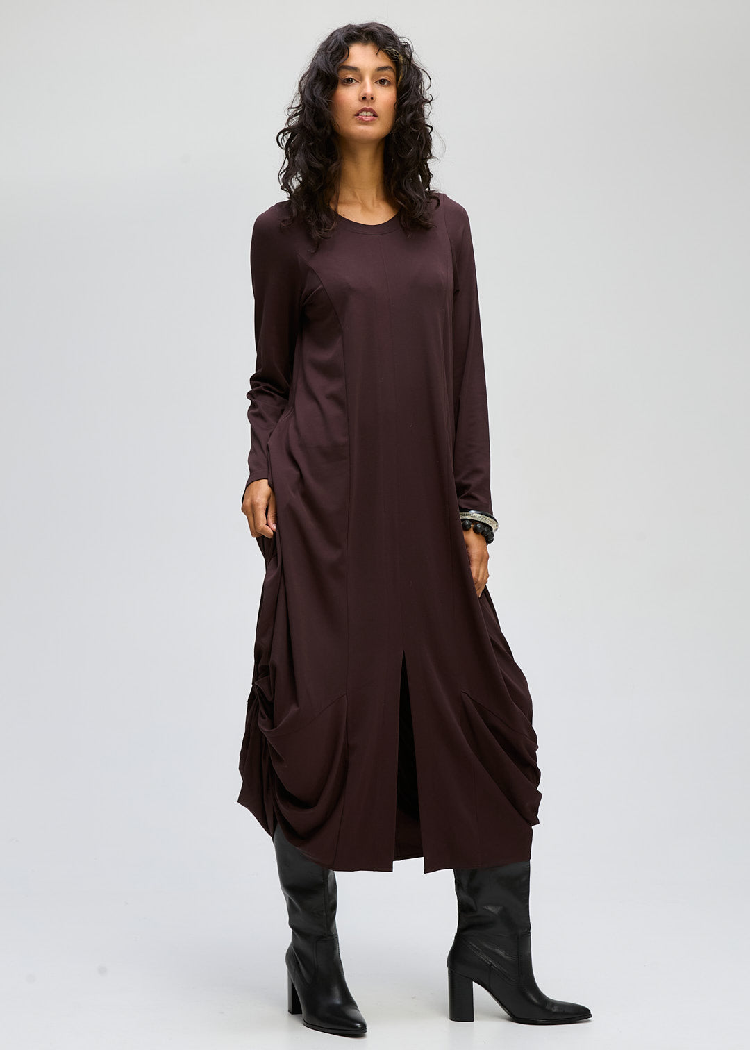 LD & C0 Essential Dress - Cocoa