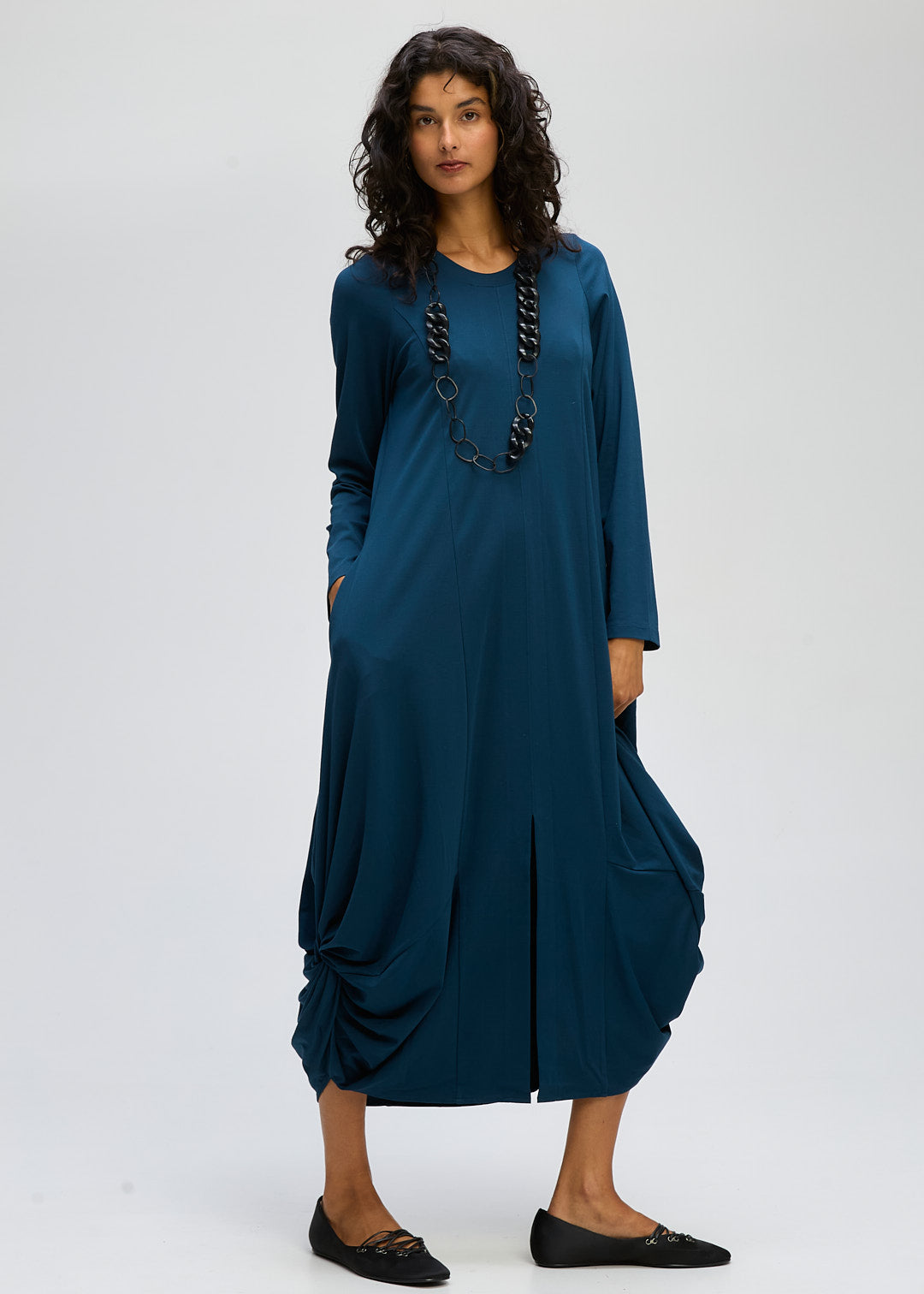 LD & C0 Essential Dress - Petrol
