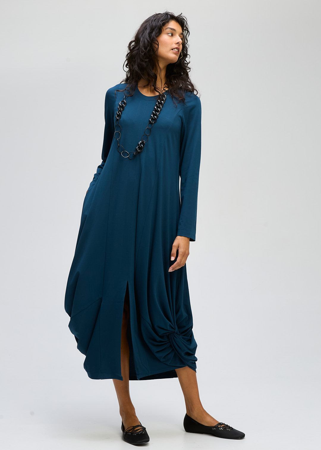 LD & C0 Essential Dress - Petrol