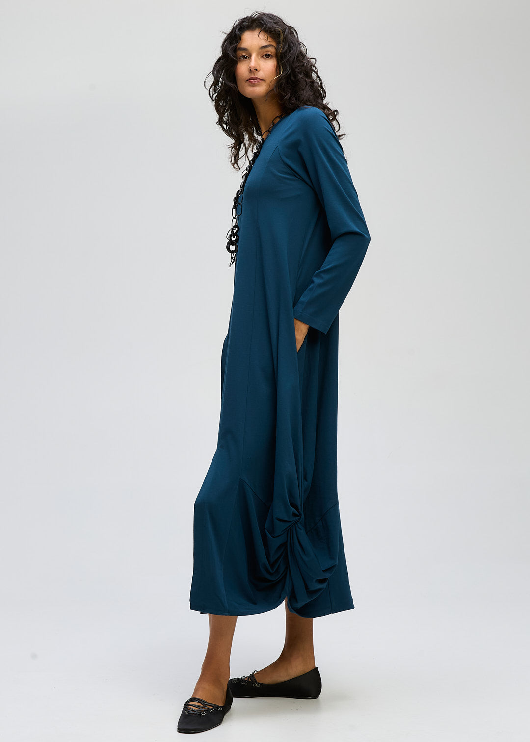 LD & C0 Essential Dress - Petrol