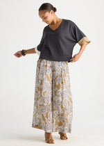 Contrast Cuff Top from LD&Co - Graphite colour