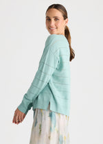 Textured Linen Jumper from LD& Co - Graphite