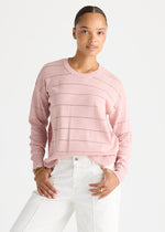 Textured Linen Jumper from LD& Co - Graphite