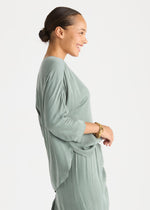 Evening Flow Top from LD&Co - Moss colour