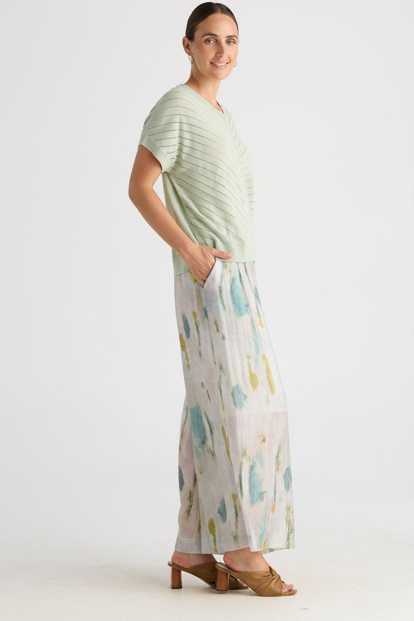 Easy Flow Pant from LD & Co - Mirage print