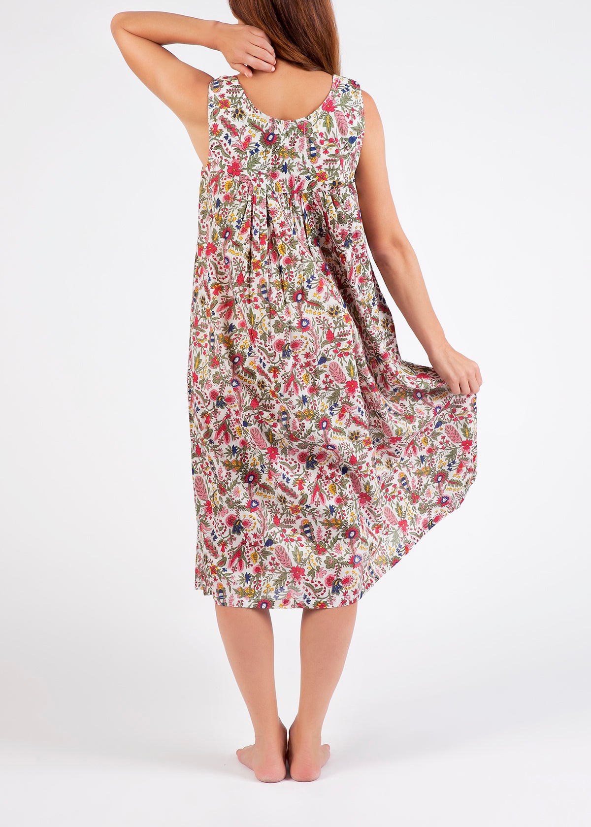 Arabella MD-410V Nightie | V-Neck Laced