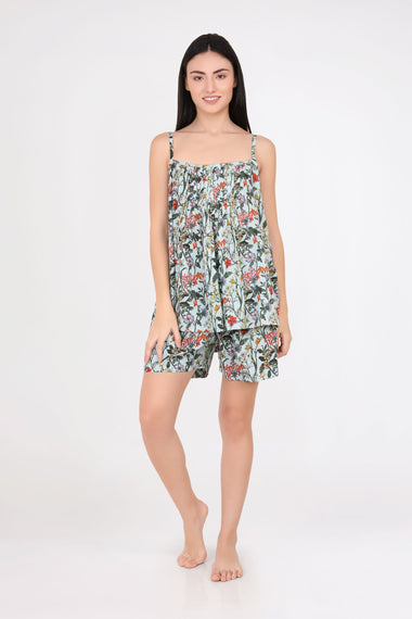 MD-752F5 Pyjama Set | Top & Short