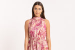 Bel Vestito Milan Panelled Midaxi Dress