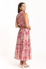 Bel Vestito Milan Panelled Midaxi Dress