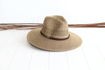 Nico Panama Hat with Chocolate hatband