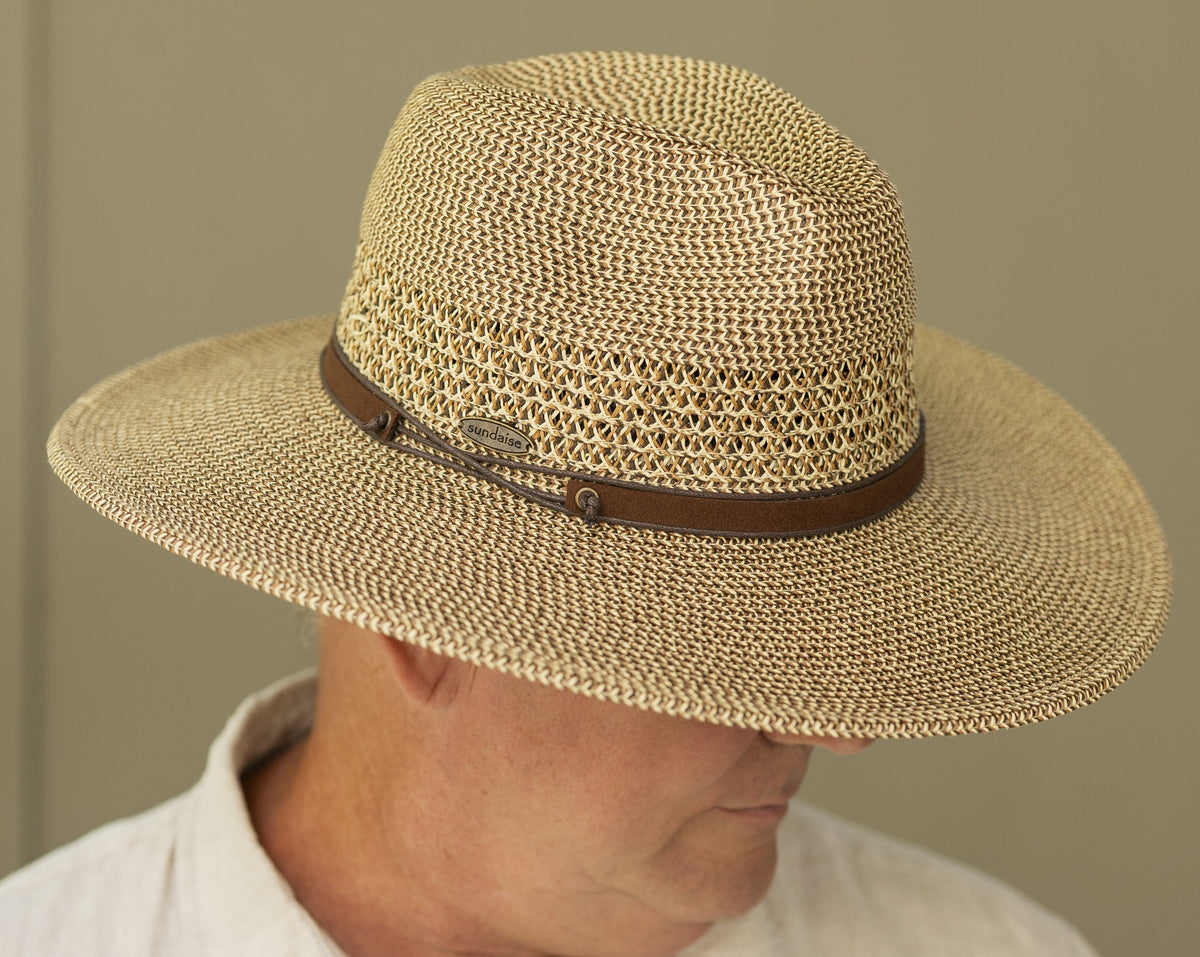 Nico Panama Hat with Chocolate hatband