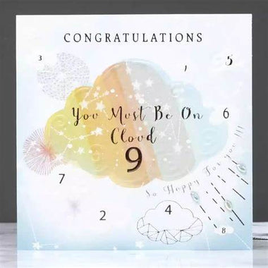 Cloud 9 card - Sarah Curedale card