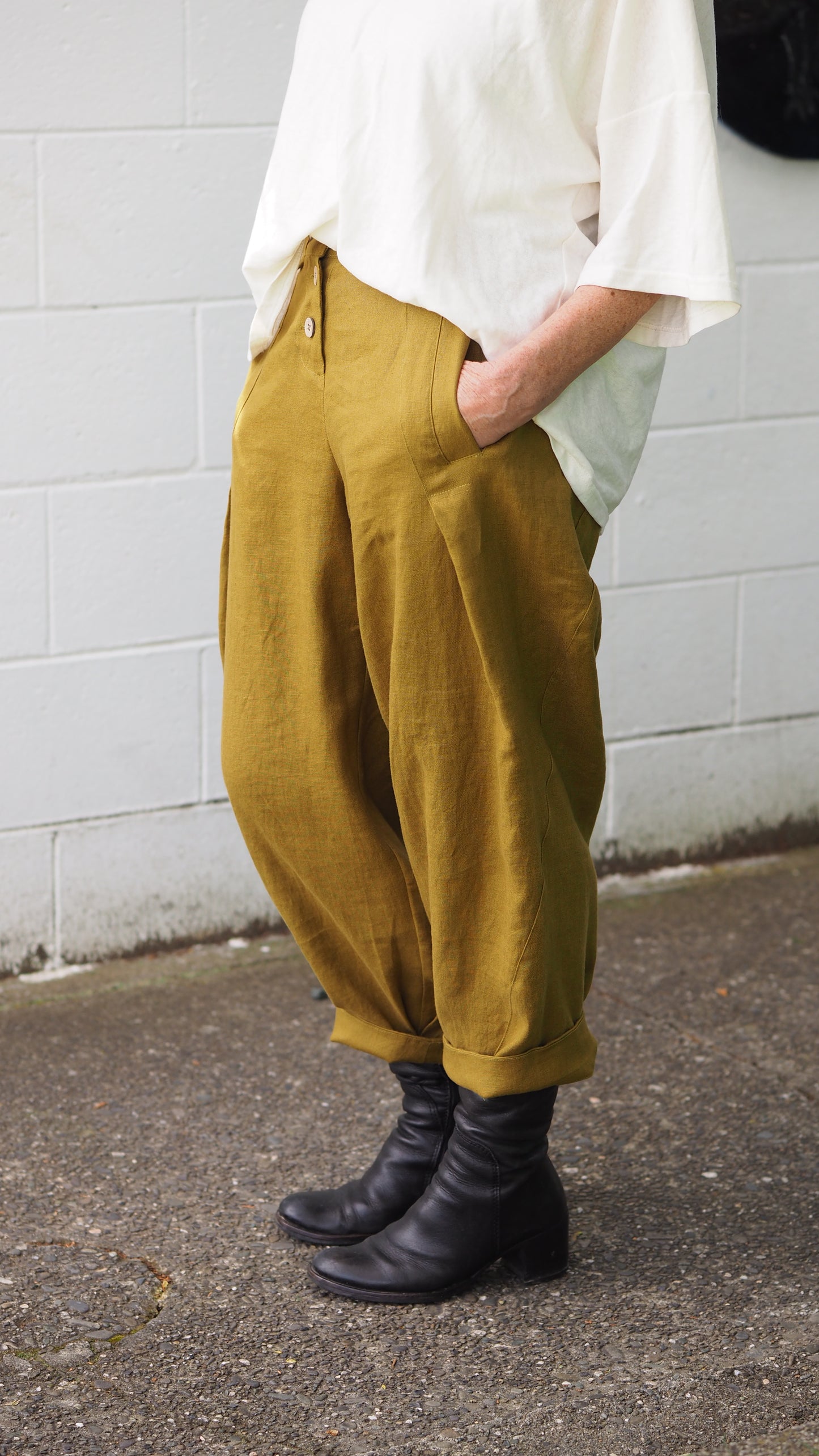 Maple Pants - Moss Green