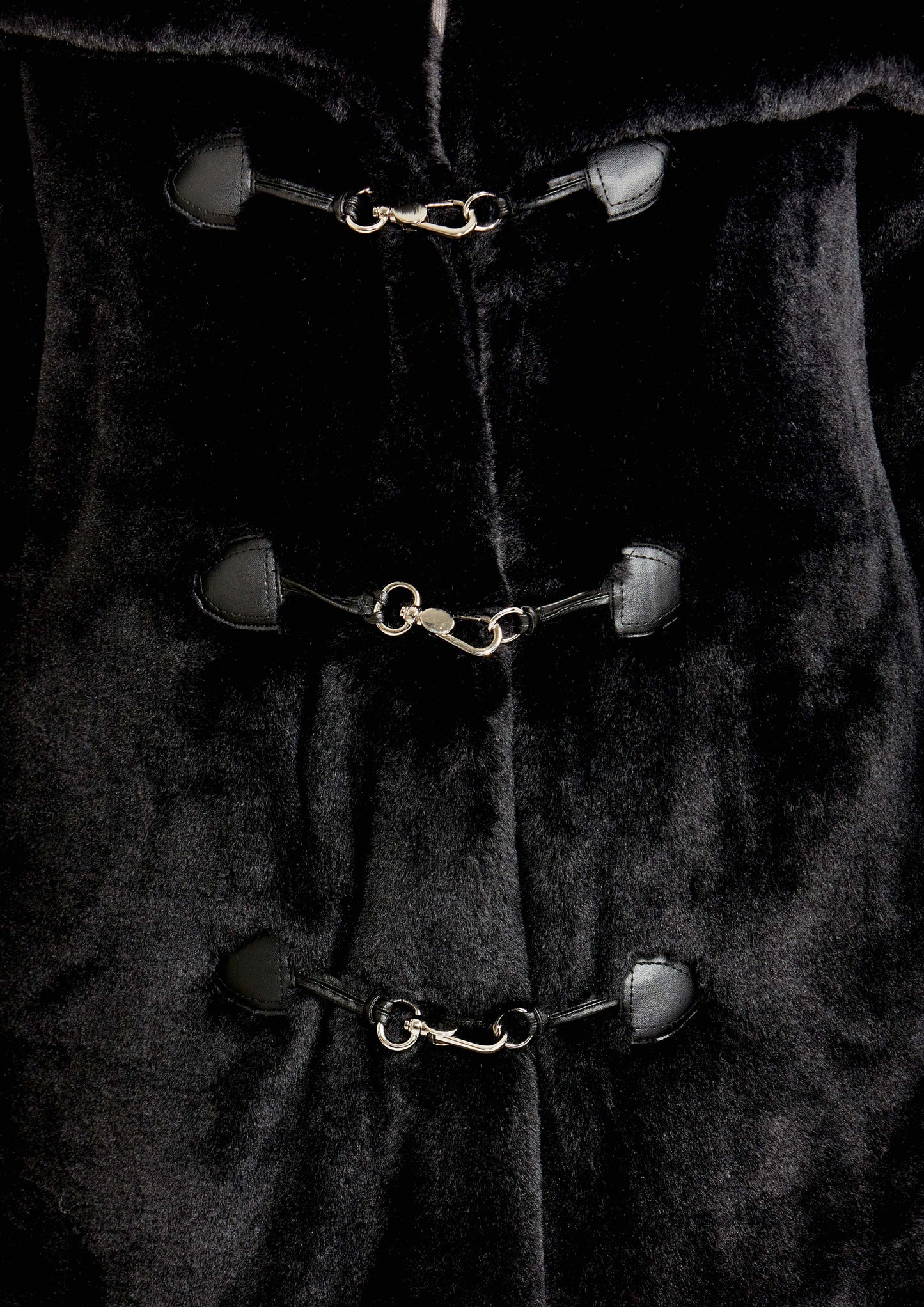 Faux Fur Duffle Coat