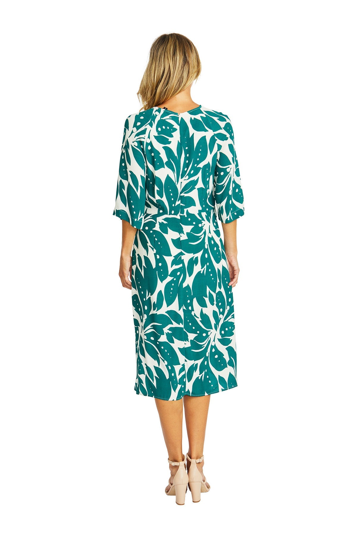 Mono Leaf Dress