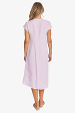 Sammy Linen Dress from Ping Pong Australia - Pearl