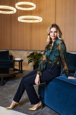 Midnight Botanica Blouse from Ping Pong Australia