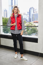 Marilyn Diamonte puffer vest from Ping Pong Australia