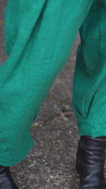 Maple Pants - Pine Green Chambray