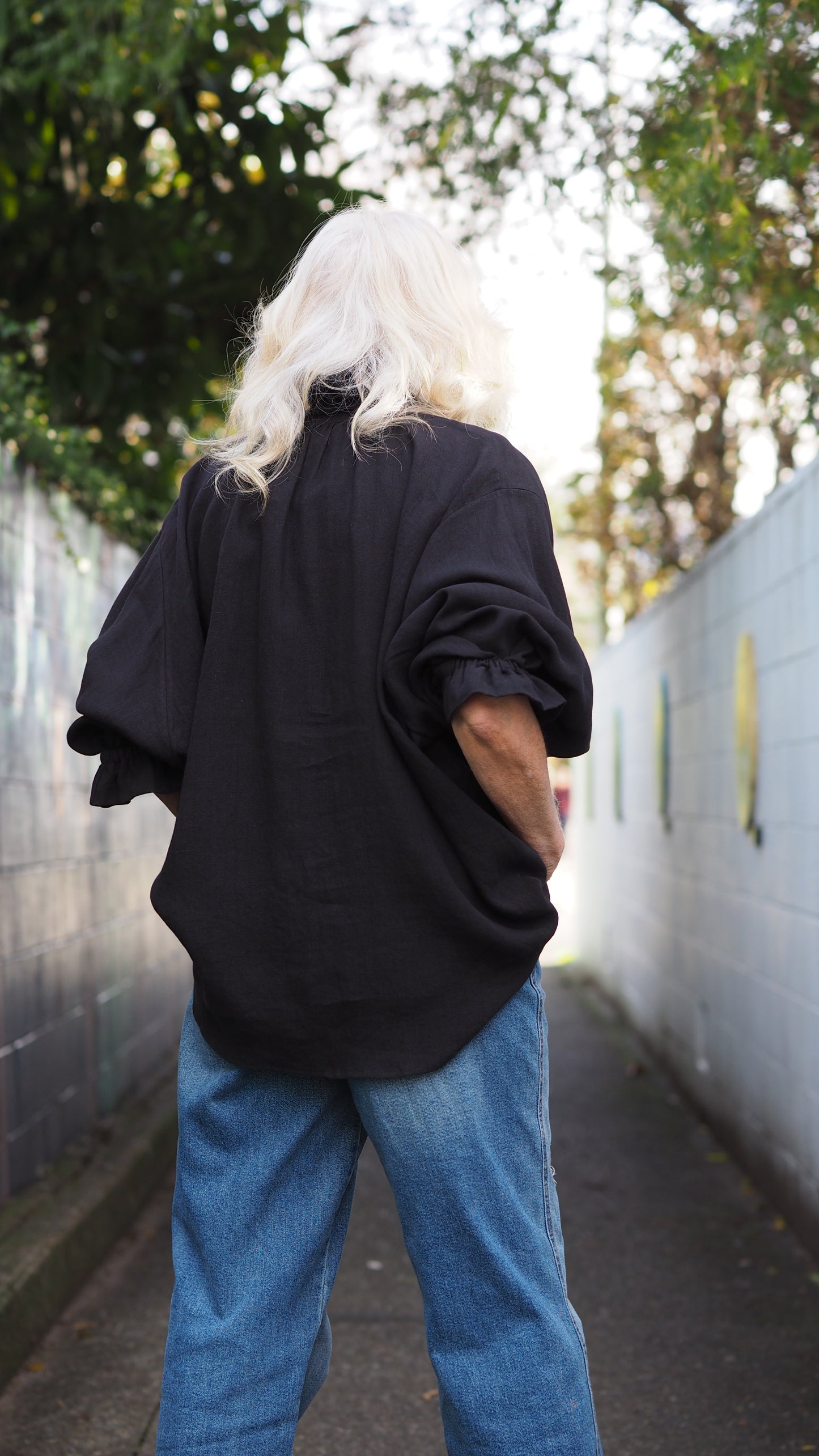 Akitio Blouse -Black