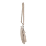 Pierre Cardin Ladies Leather Stitch-design Multiway Cross-Body Bag in Sand (PC 3574)