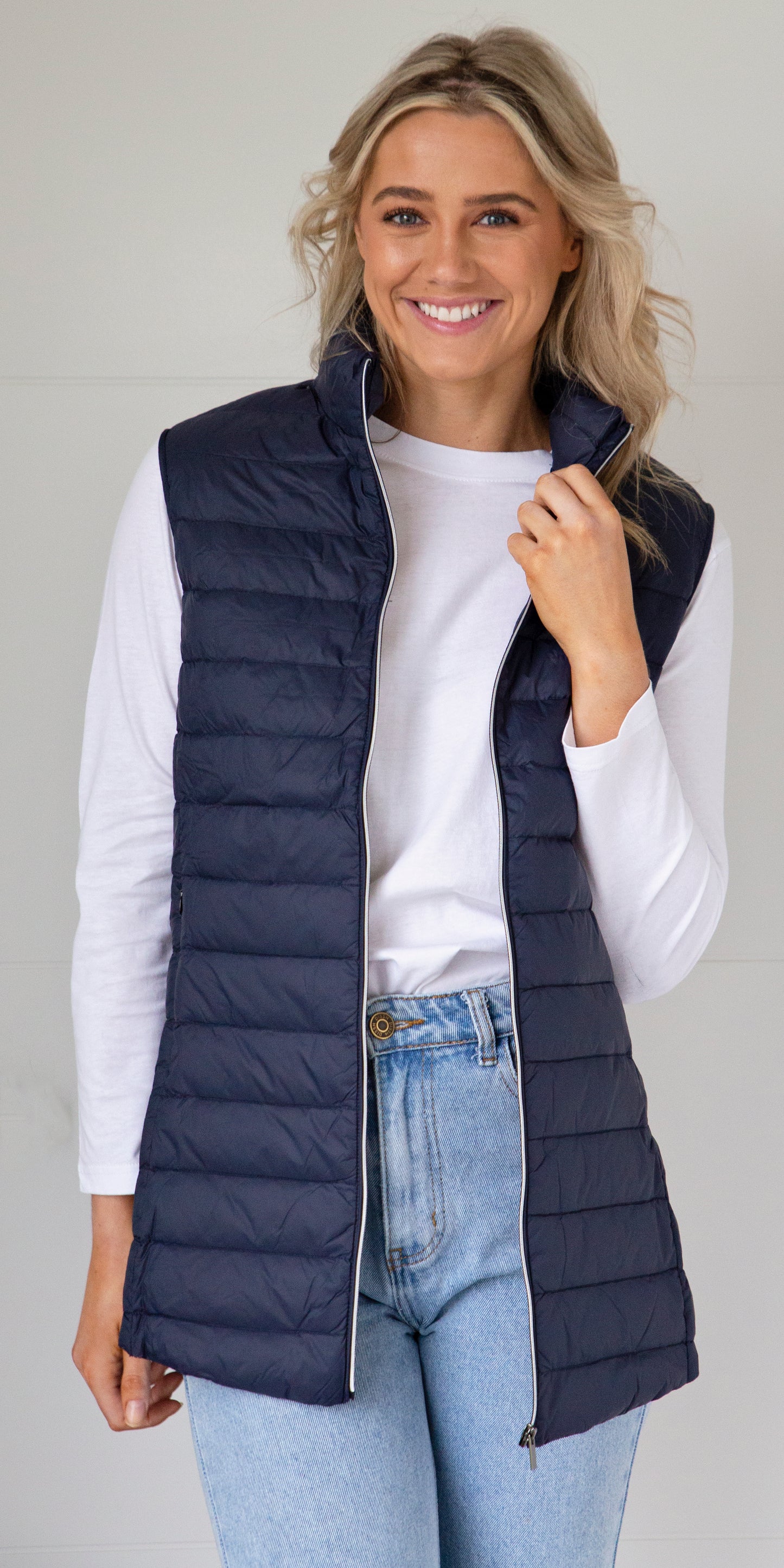 Active 90/10 Long Down Vest