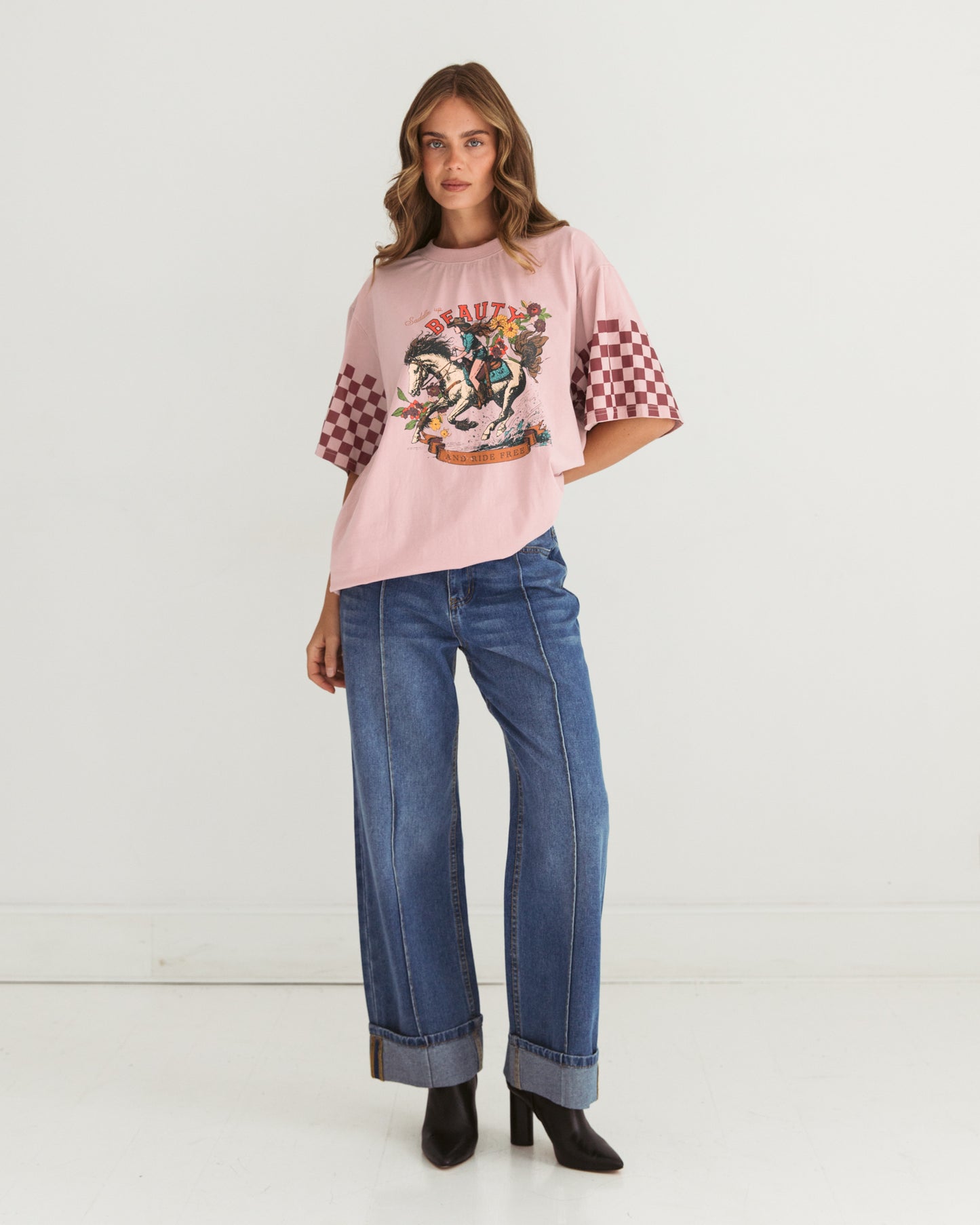 Wild West Tee from Paperheart - PINK