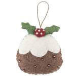 Pashom Christmas Pudding Hanging Decoration