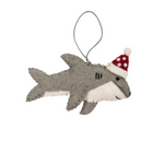 Pashom shark with hat hanging decoration
