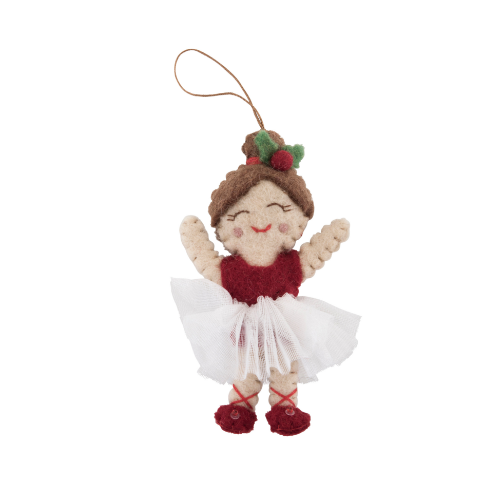 Pashom Xmas Ballerina hanging decoration