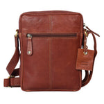 Parsley Unisex leather Bag - Mid Brown