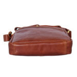 Parsley Unisex leather Bag - Mid Brown