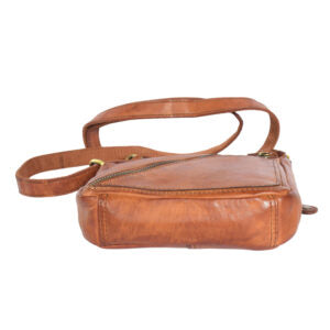 Beatrice Leather Bag - Brandy