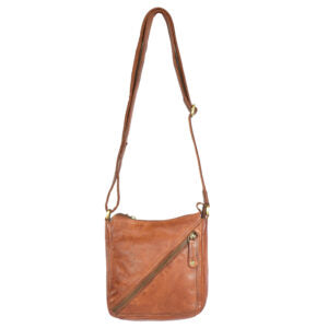 Beatrice Leather Bag - Brandy