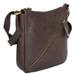 Beatrice Leather Bag - Brown