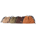 Gracie Suede Crossbody bag - Olive
