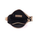 Indie Suede Leather Bag - Taupe