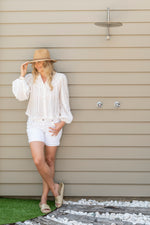 Rita short Brim Panama Hat