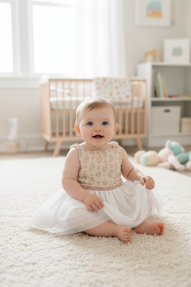 Arthur Ave Children's Clothing: Dusty Rose Tutu Playsuit