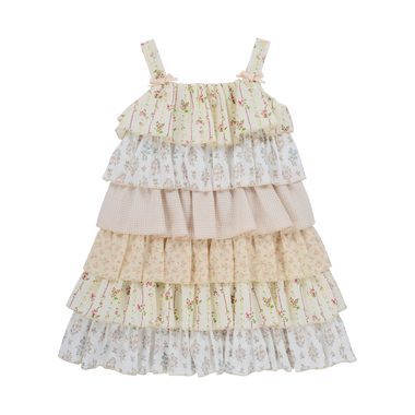 Arthur Ave Children's clothing: Dusty Rose Layered dress