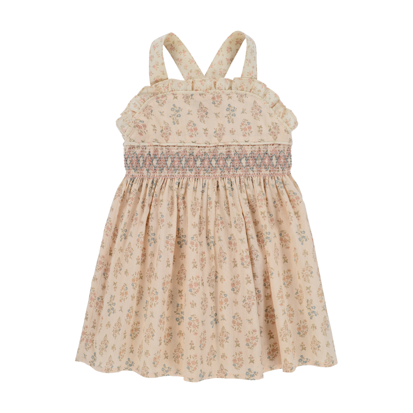 Arthur Ave Dusty Rose Bib Dress