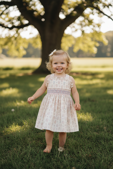 Arthur Ave Dusty Rose Bib Dress