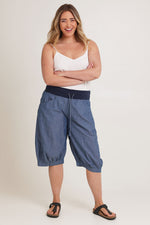 Boom Shankar Jada Short Basic - Blue Chambray