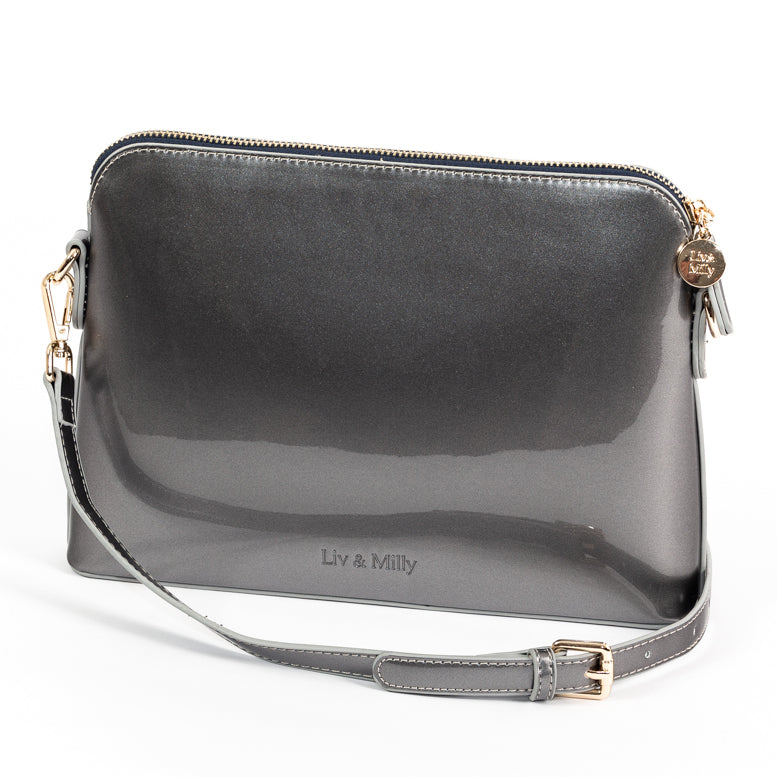 Ravello Handbag-Silver