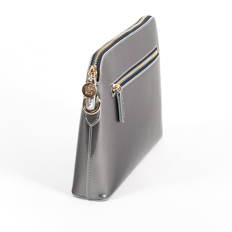 Ravello Handbag-Silver
